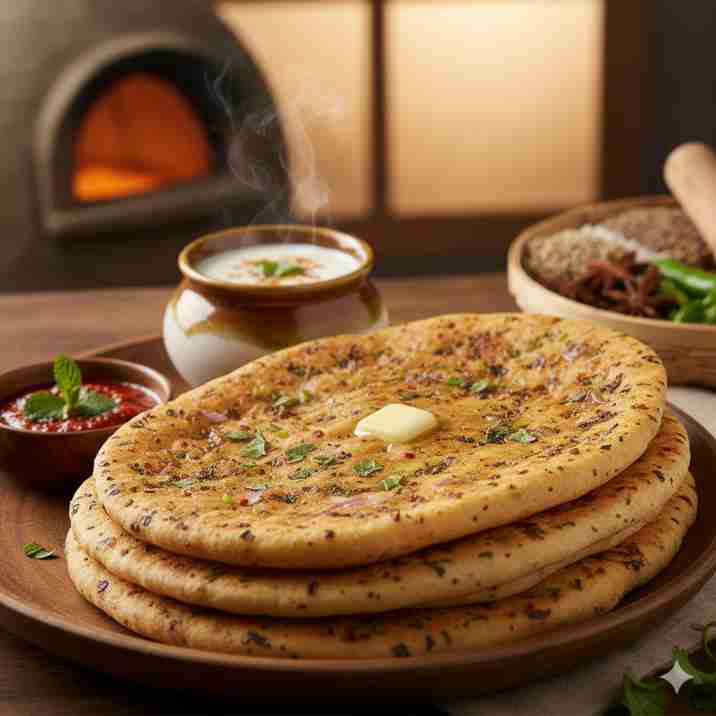 Jain Masala kulcha 